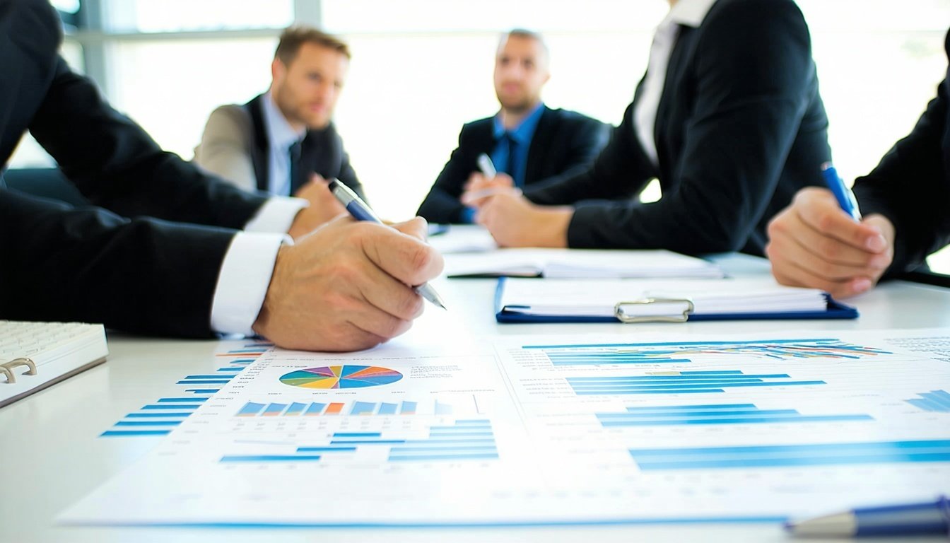 Análisis estratégico de ventas en equipo de consultores